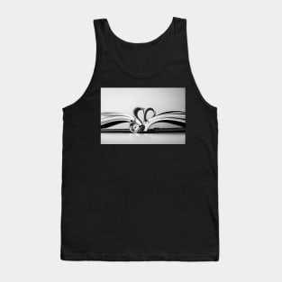 Book heart Tank Top